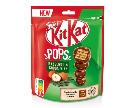 KitKat Pops Hazelnut and Cocoa Nibs