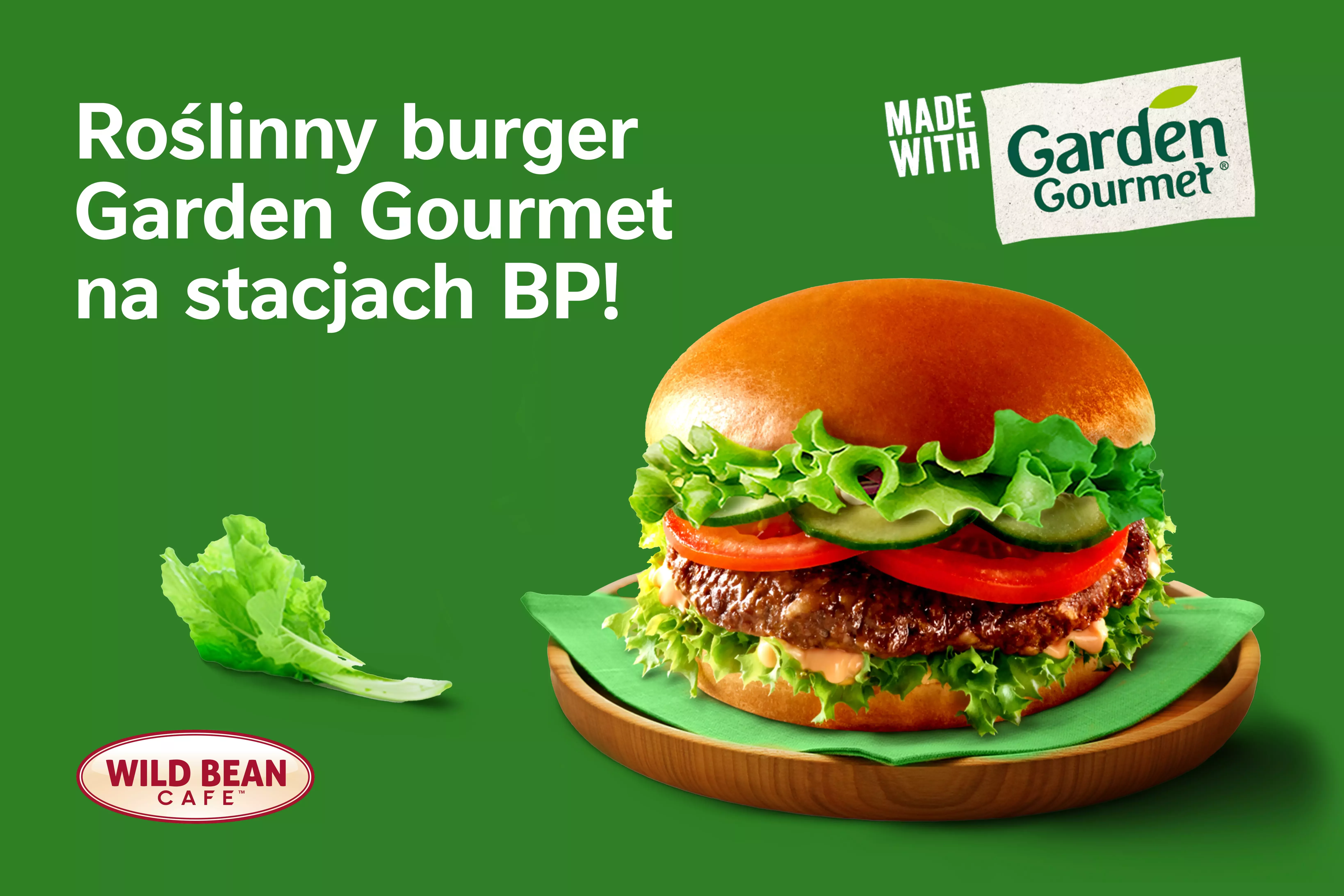 Roślinny Sensational Burger na stacjach BP