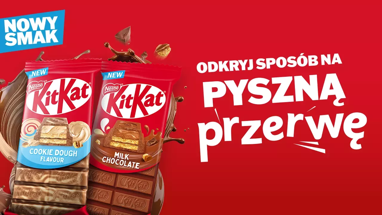 KITKAT nowe tabliczki