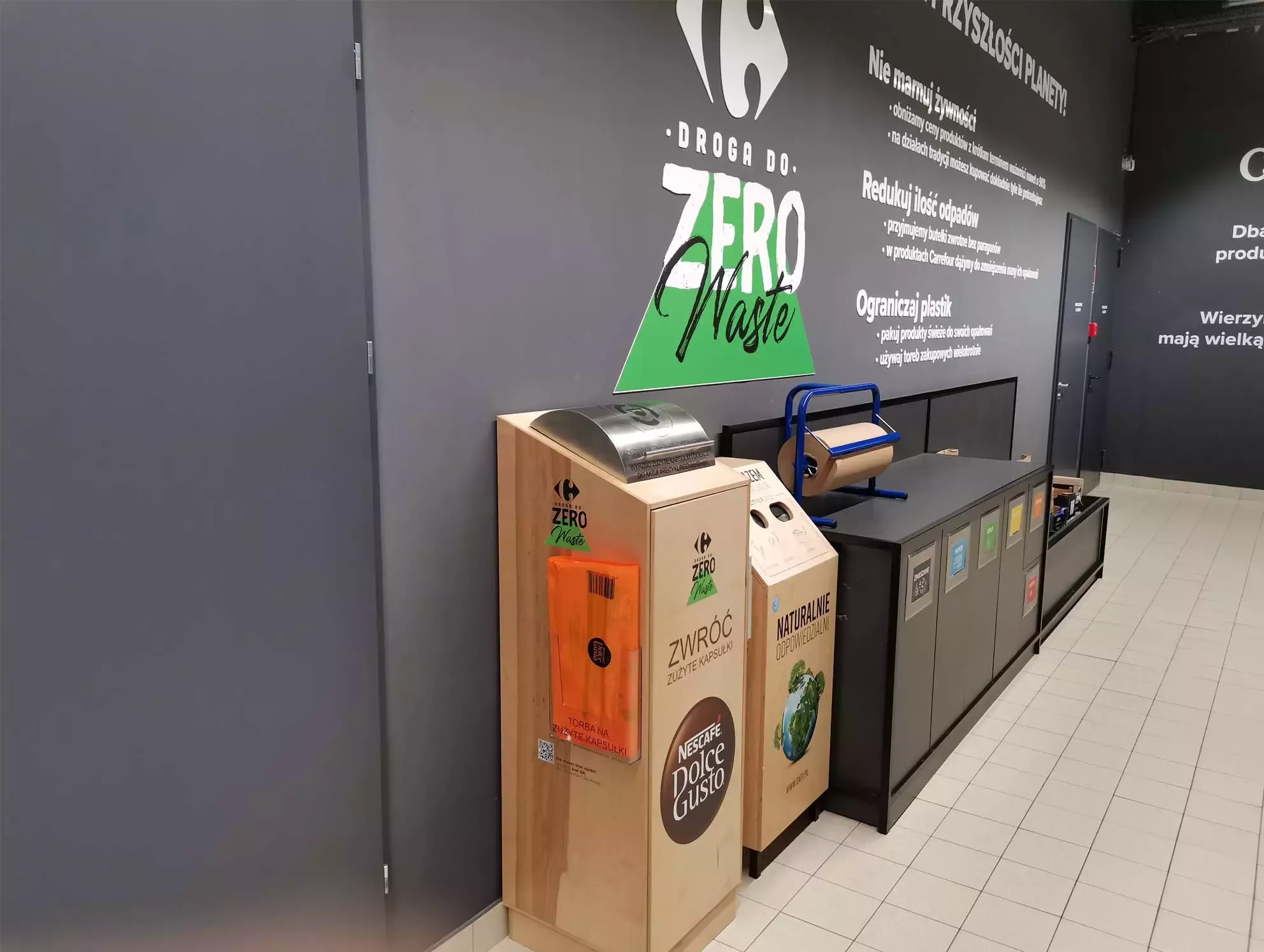 Program #RecyklingDolceGusto teraz ze stacjonarnym odbiorem kapsułek w sklepach Carrefour