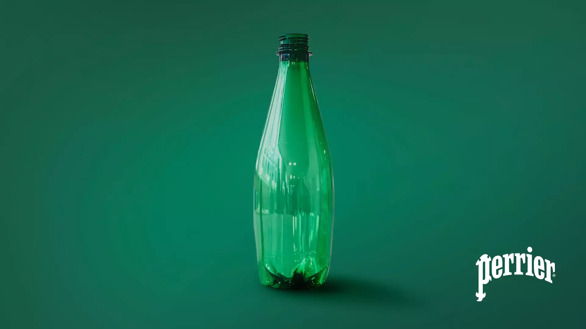 PERRIER prezentuje swoją pierwszą na świecie butelkę z plastiku z recyklingu enzymatycznego
