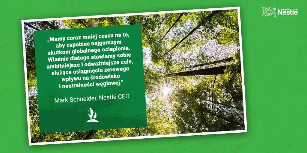 Nestlé Zobowiązanie 2050