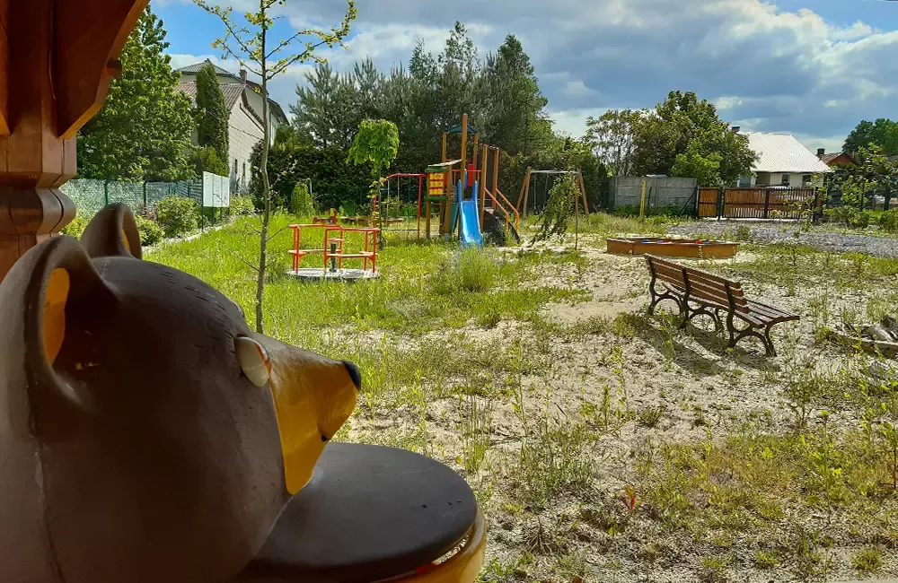 Współfinansowaliśmy ekologiczny plac zabaw